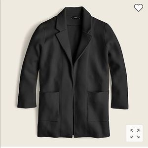 NWT J. Crew Sophie open sweater blazer - large